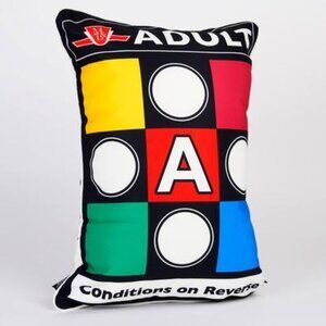 Main & Local TTC Ticket Style Throw Pillow Shell (Stuffing Not Included)